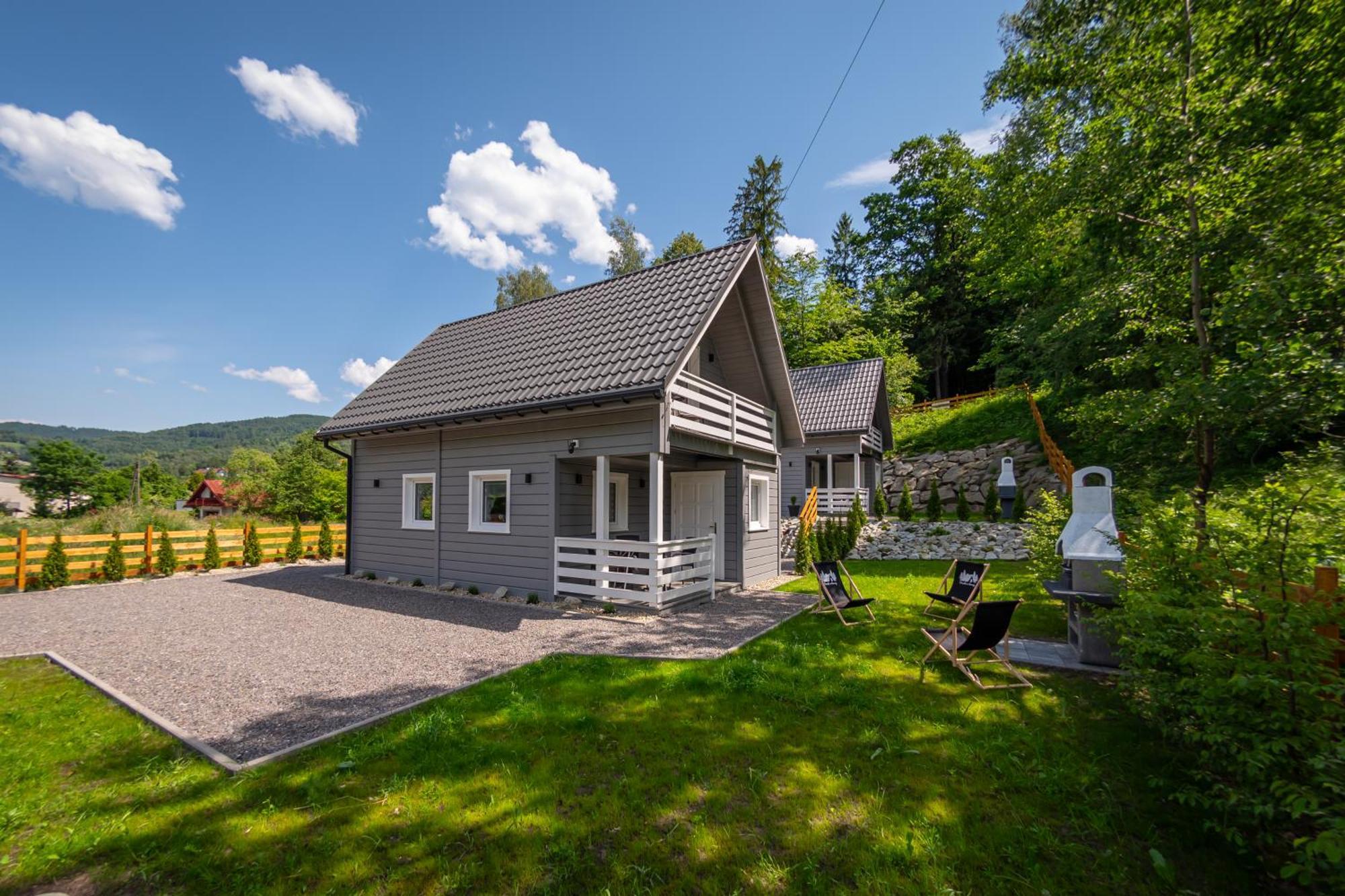 Domki U Sosny - Nowoczesne Domki Na Wylacznosc, Spokojna Okolica Blisko Lasu I Szlaku, 1,2 Km Od Centrum Brennej Brenna Esterno foto